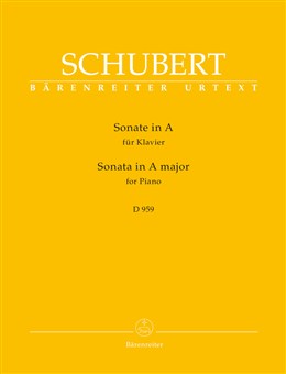 Schubert - Sonata in A,  D.959