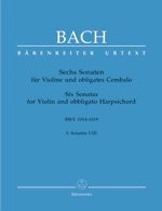 Bach, J.S. - 6 Sonatas for Violin & Harpsichord vol.1