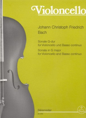 Bach, J.C.F. - Sonata in G - Cello
