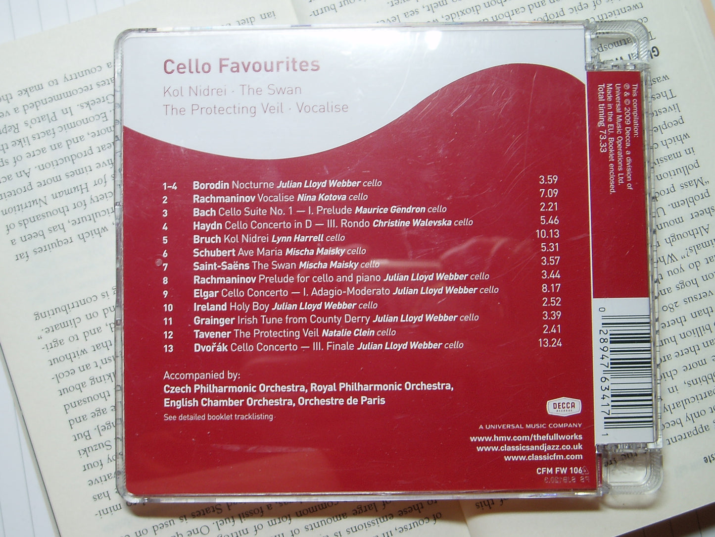 Cello Favourites - CD