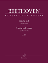 Beethoven - Sonata in E op.109 - Piano