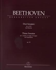 Beethoven - Three Sonatas in C minor, F and D op.10 - Piano