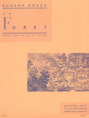 Bozza - En Foret for F Horn + piano