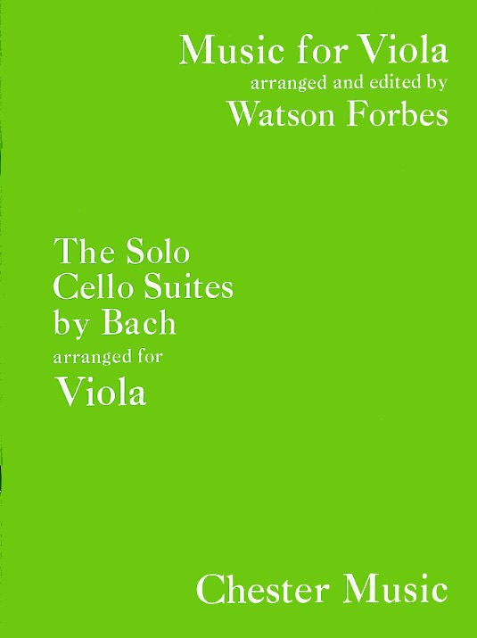 Bach, J.S. - Cello Suites tr. Viola Forbes