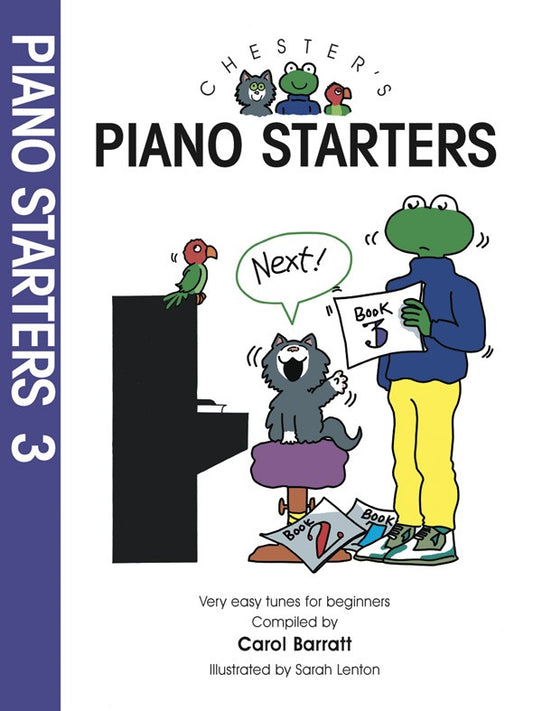Chester's Piano Starters Book 3 - Barratt, Carol