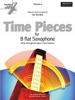 Time Pieces for B flat Saxophone book 2 - Ian Denley, ed.