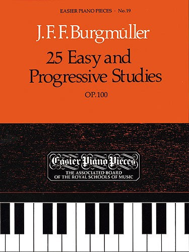 BurgmŸller - 25 Easy & Progressive Studies for piano op.100