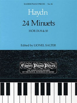 Haydn - 24 Minuets - piano