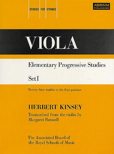 Kinsey - Elementary Progressive Studies for viola book 1