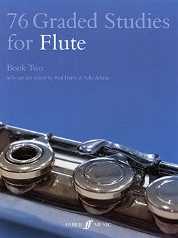 76 Graded Studies for Flute Book 2 - Harris & Adams