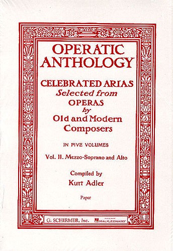 Operatic Anthology - Mezzo-Soprano