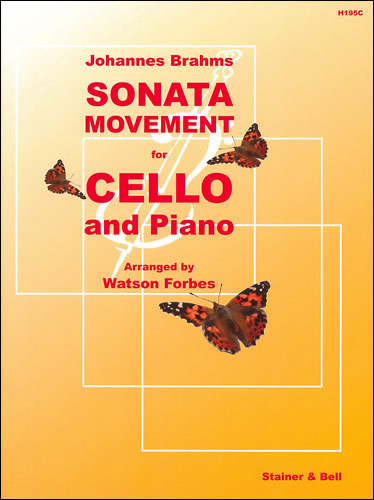 Brahms - Sonata Movement for cello + piano