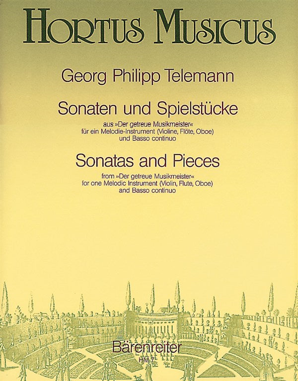 Telemann - Sonatas & Pieces for violin / flute / oboe + basso continuo