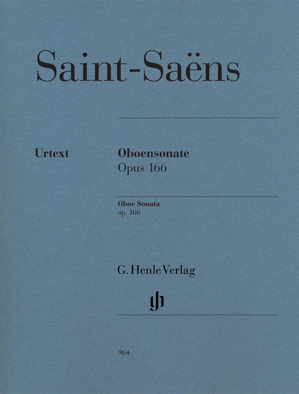Saint-Sa‘ns - Sonata in D op.166 for oboe + piano
