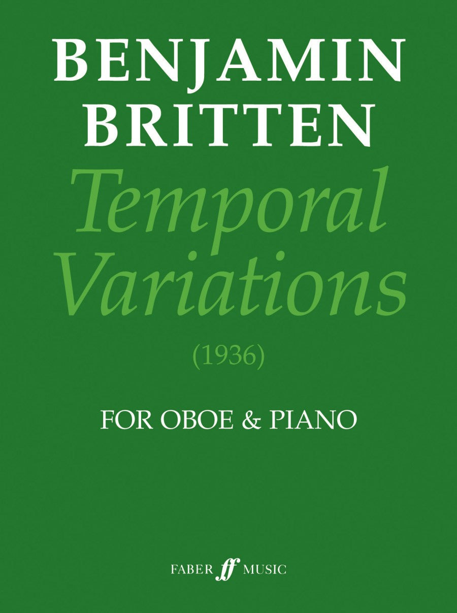 Britten - Temporal Variations for Oboe and Piano