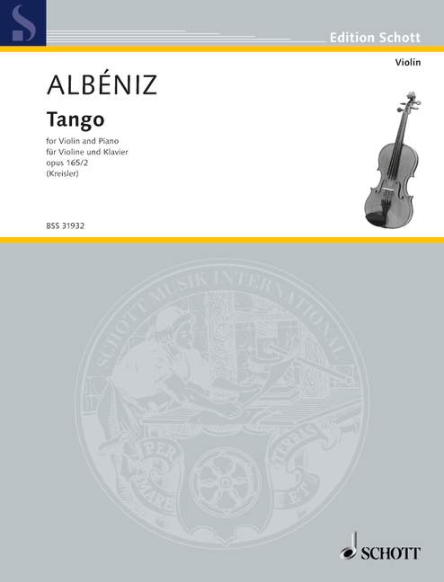 Albeniz - Tango - arr. Kreisler for Violin and Piano