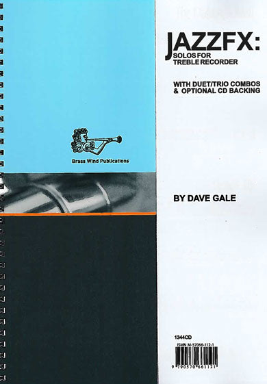 JazzFX for treble recorder - Gale, Dave