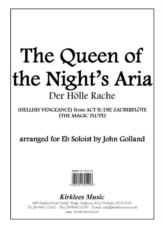 Mozart - Queen of the Night's Aria - Eb cornet / horn