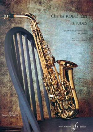Koechlin - Etudes for alto saxophone + piano