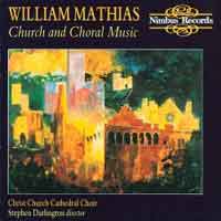 Mathias  - Church and Choral Music - CD
