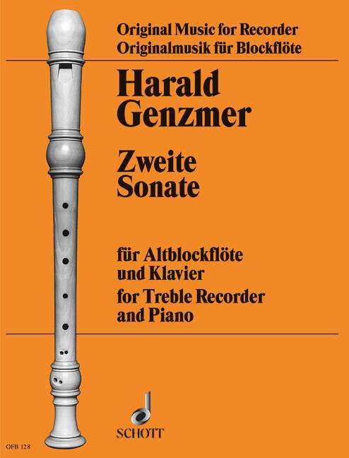 Genzmer - Sonata for Treble Recorder