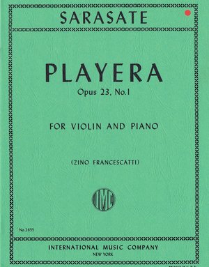 Sarasate - Playera - Violin
