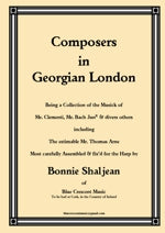 Composers in Georgian London - harp