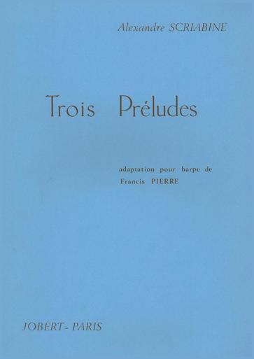 Scriabin - Trois Preludes - harp - arr. Pierre