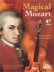 Mozart - Magical Mozart for violin + piano + CD