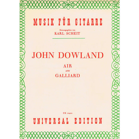 Dowland - Air & Galliard for guitar