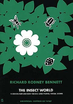 Bennett, Richard Rodney - Insect World, The for voice + piano
