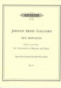 Galliard - Sonata no.6 for bassoon