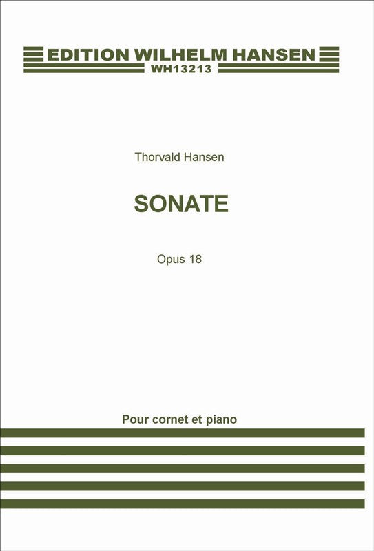 Hansen - Sonata op.18 for cornet (trumpet) + piano