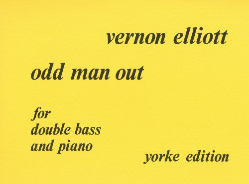 Elliott - Odd Man Out for double bass + piano