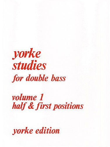 Yorke Studies for Double Bass vol. 1