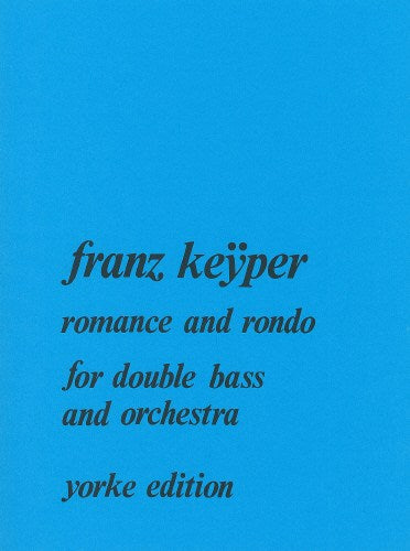 Keÿper - Romance + Rondo for double bass + piano