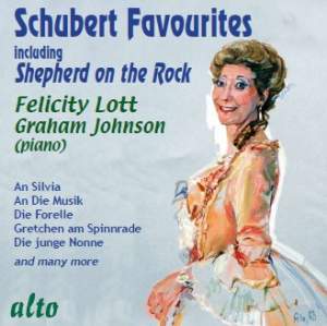 Schubert  Favourites - Dame Felicity Lott (soprano) & Graham Johnson - CD