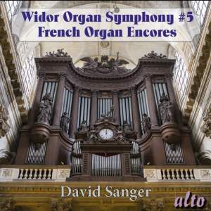 French Organ Encores - Sanger - CD