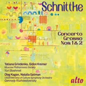 Schnittke - Concerto Grosso Nos. 1 & 2 - CD