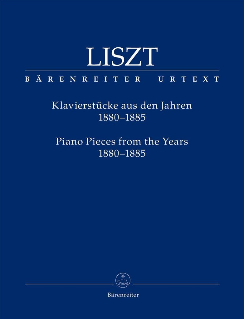 Liszt - Piano Pieces from the Years 1880-5