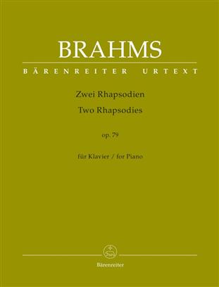 Brahms - Two Rhapsodies op.79 - Piano