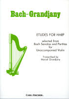 Bach, J.S.- Etudes for Harp - Grandjany tr./arr.