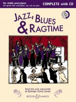 Jazz, Blues & Ragtime - Jones, Edward Huws - violin + piano/violin/guitar