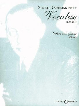 Rachmaninov - Vocalise op.34 no.14 for voice + piano