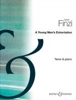 Finzi - Young Man's Exhortation, A - tenor + piano