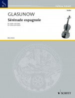 Glazunov - SŽrŽnade espagnole - violin + piano