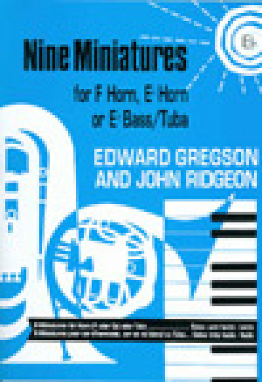 Gregson & Ridgeon - Nine Miniatures for Eb Tuba