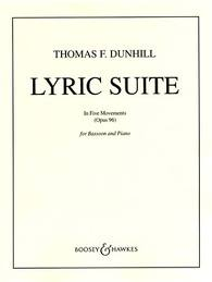 Dunhill - Lyric Suite for bassoon + piano op. 96