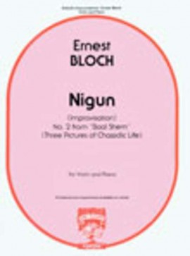 Bloch - Nigun (Improvisation) - violin + piano