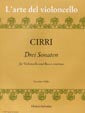 Cirri - 3 Sonatas for cello